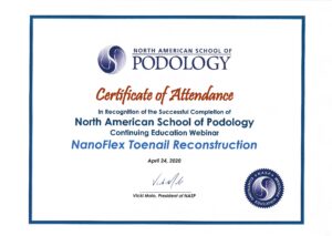Katalin Keddie - Nanoflex Toenail Reconstruction